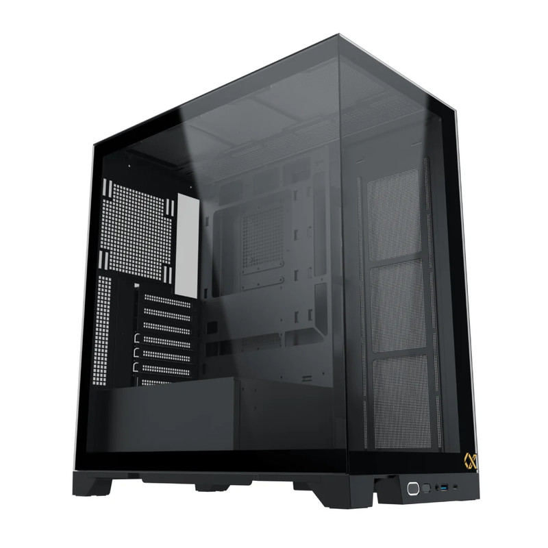 Xigmatek Endorphin Ultra Tempered Glass E-ATX Mid Tower Case - Black - صندوق